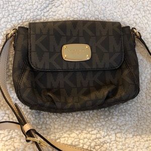 Michael Kors signature small flap crossbody